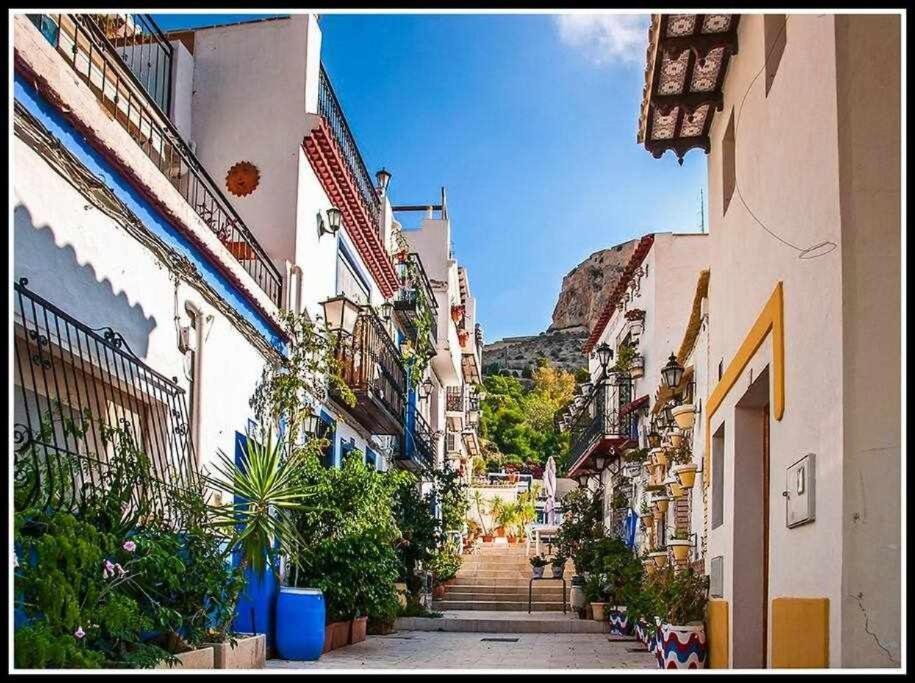 Flamenco, Apartamento Exclusivo De Dos Habitaciones En El Pleno Del Casco Antiguo, Alicante, Playa, Centro Historico, Rambla Exteriör bild